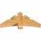 Ekena Millwork Davenport Rough Sawn Timber Gable Bracket, Western Red Cedar, 48"W x 22"H x 6"D x 6"F, 11/12 Pitch GBW048X22X0606DAV00RWR - alternate 4